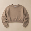 CROPPED CREWNECK SWEATSHIRT