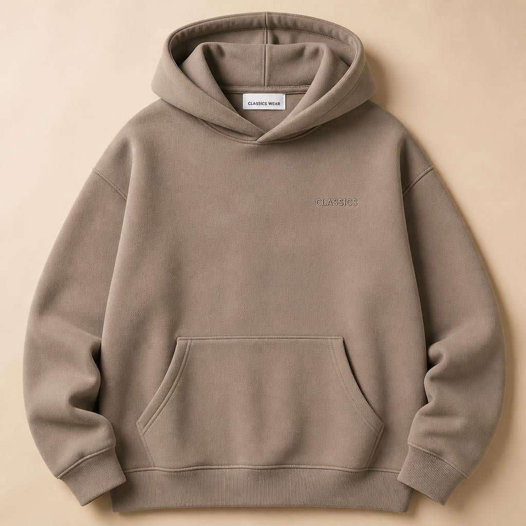 OVERSIZED PULLOVER HOODIE